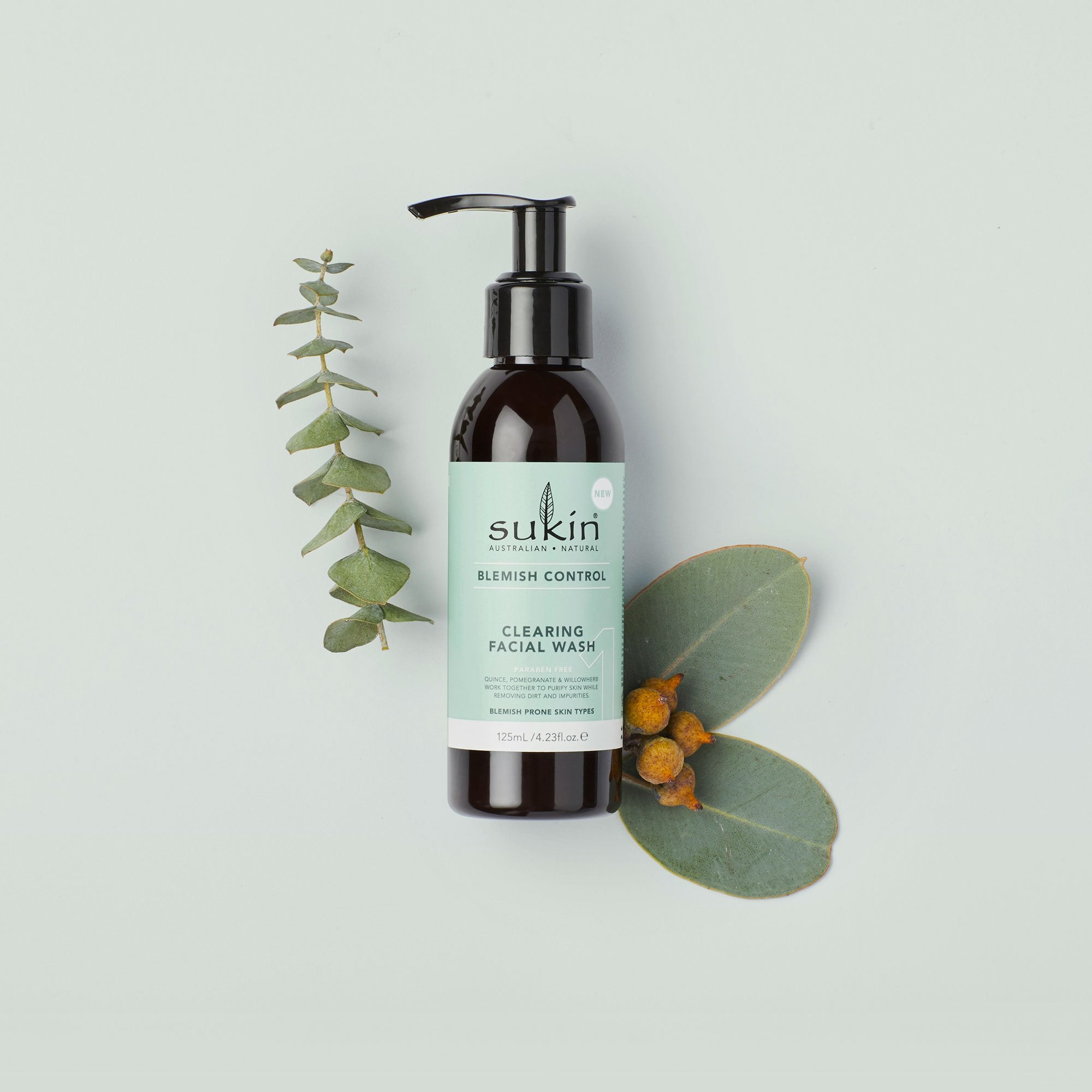 Sukin Natural Clearing Facial Wash | Blemish Control 125ml