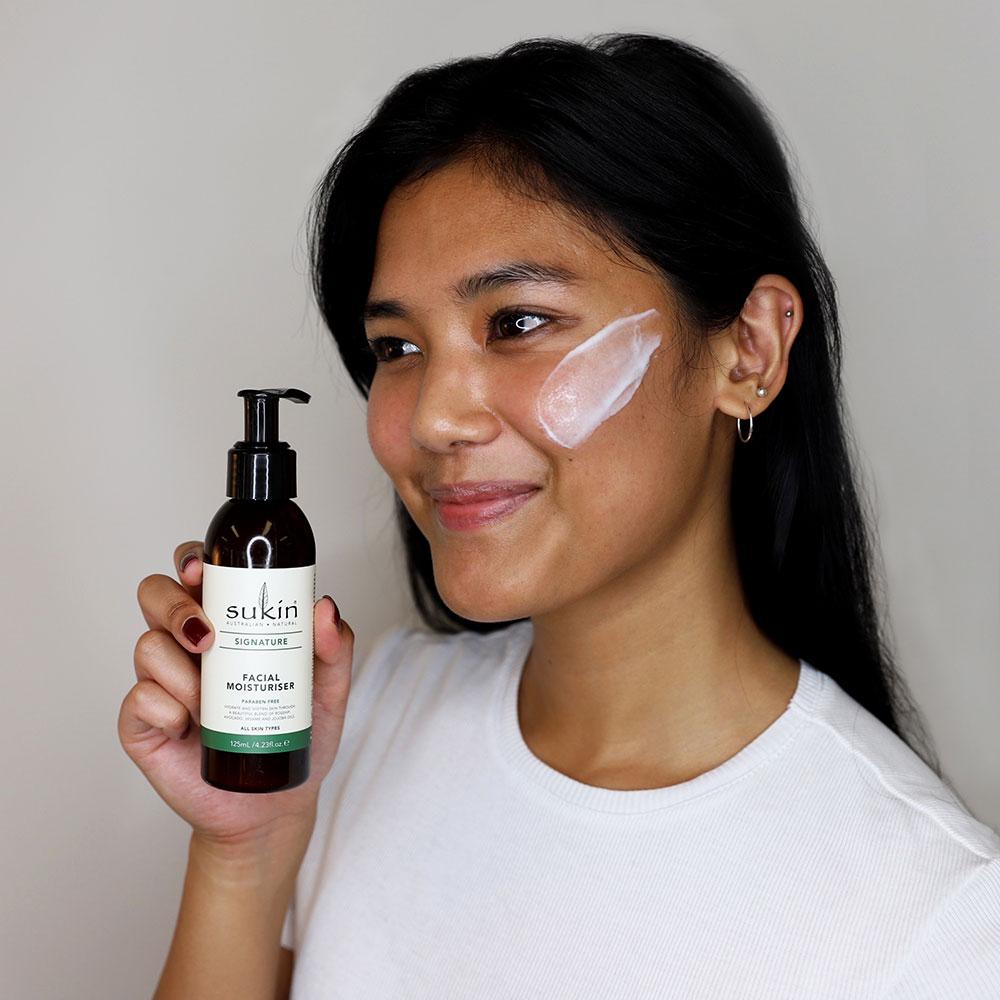 Sukin Natural Facial Moisturiser Pump | Signature 125ml