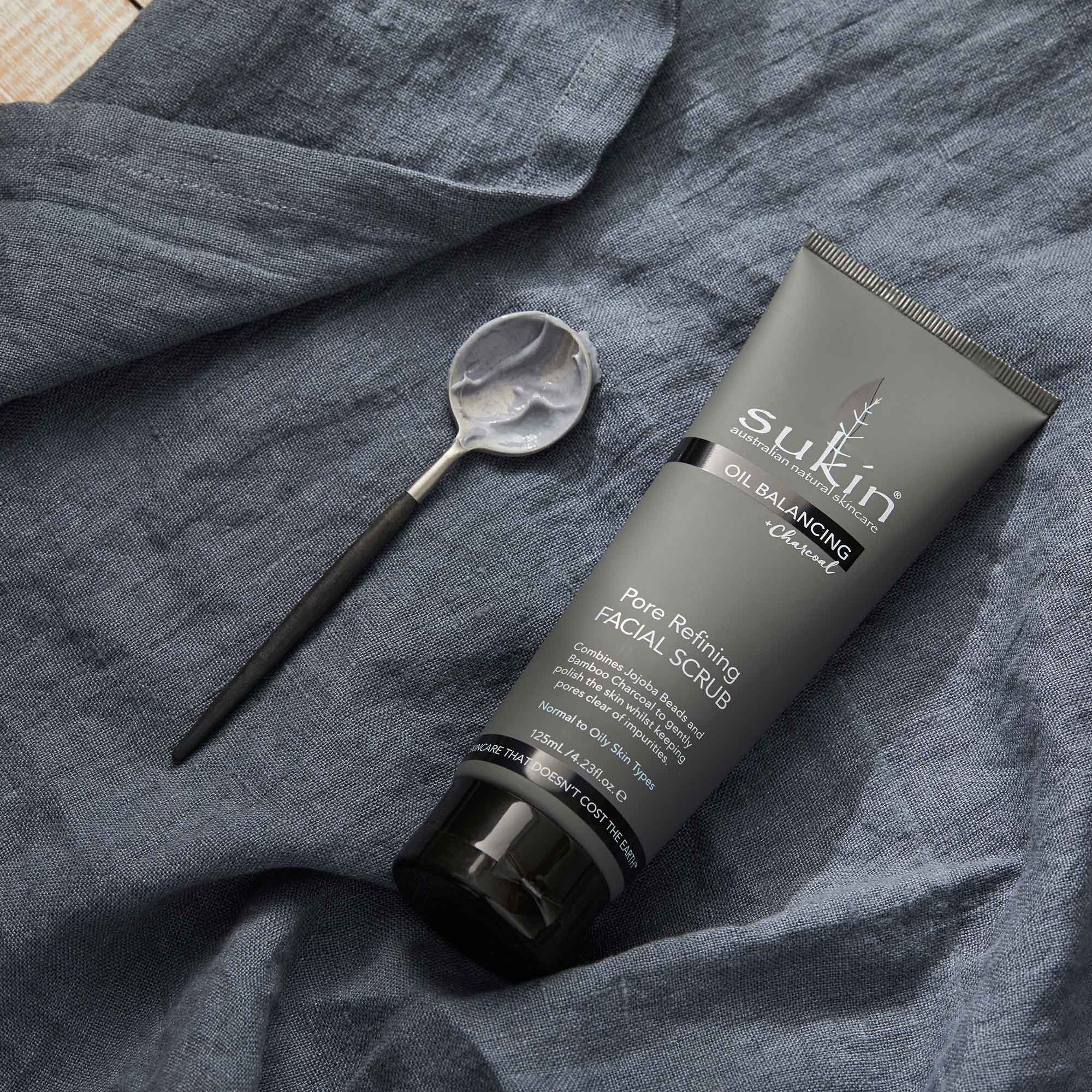 Sukin Natural Pore Refining Facial Scrub | Oil Balancing 125ml