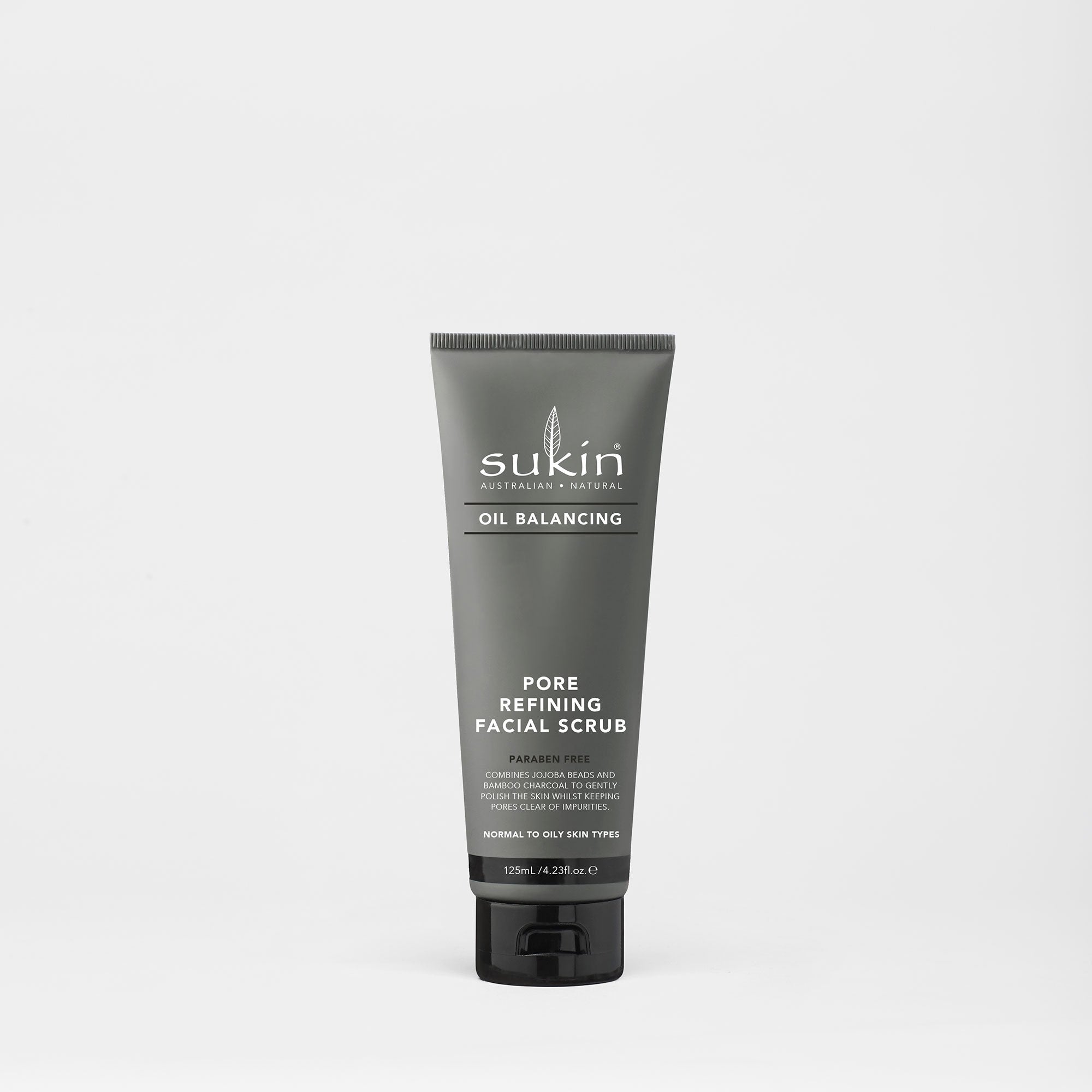 Sukin Natural Pore Refining Facial Scrub | Oil Balancing 125ml