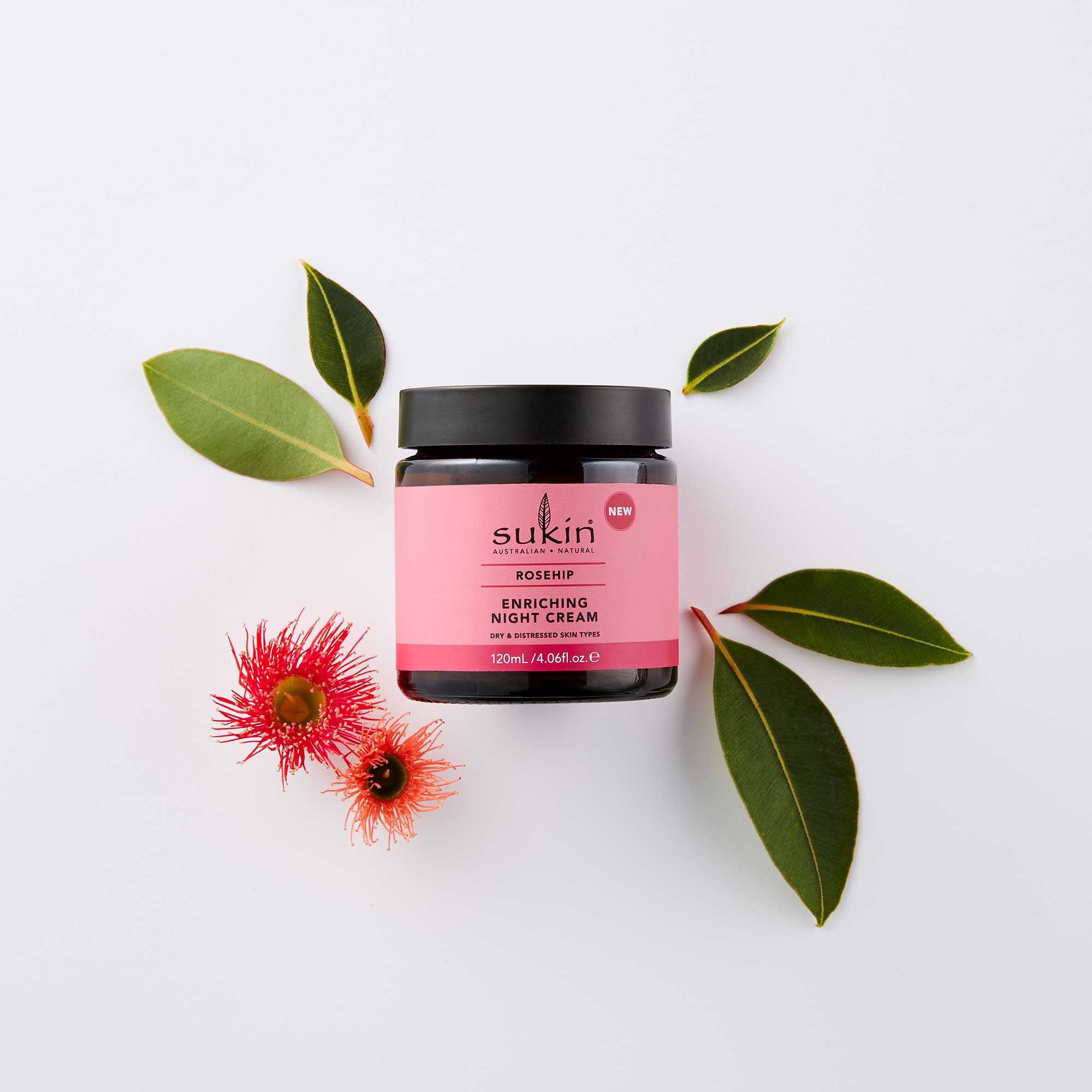 Sukin Natural Enriching Night Cream | Rosehip 120ml