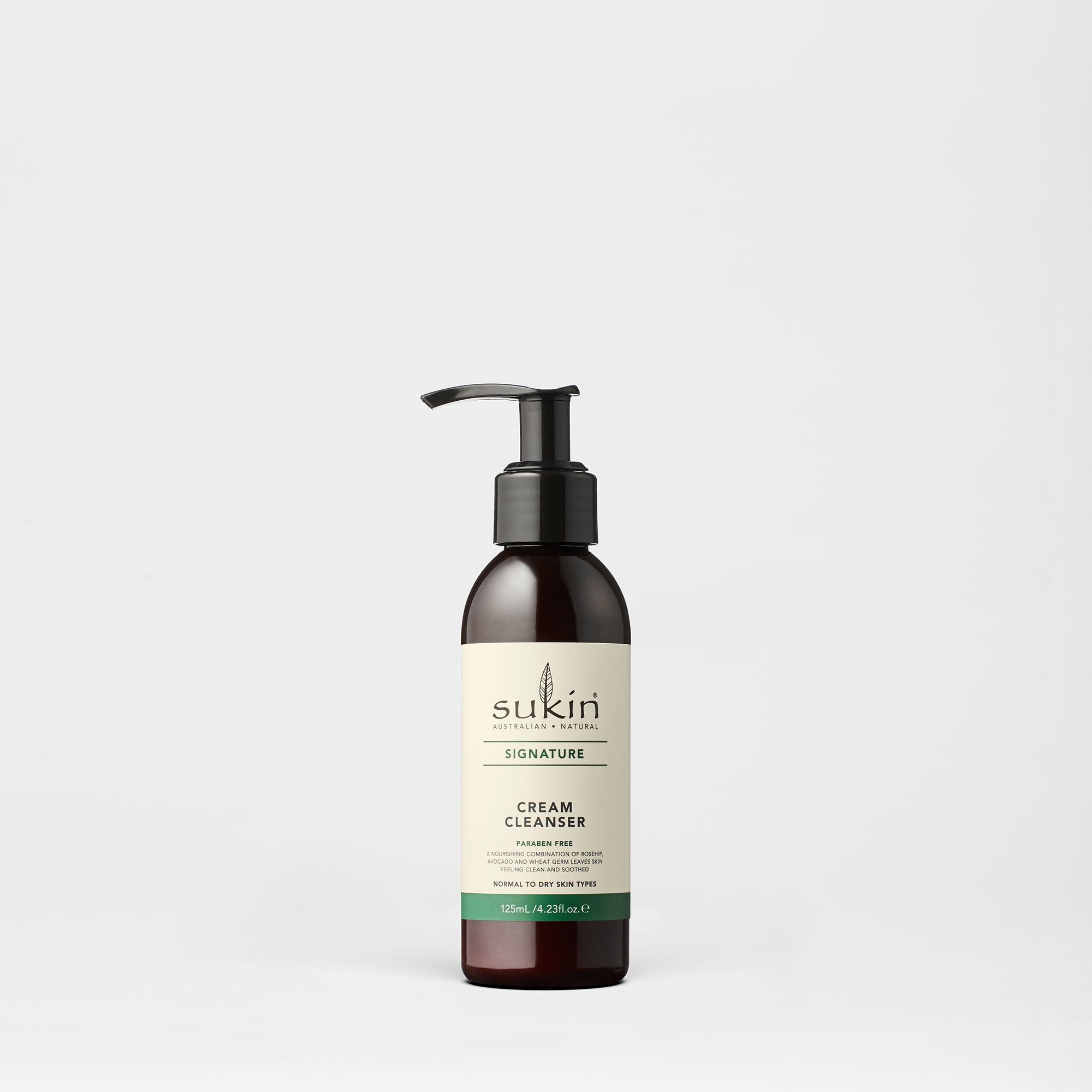 Sukin Natural Cream Cleanser Pump | Signature 125ml