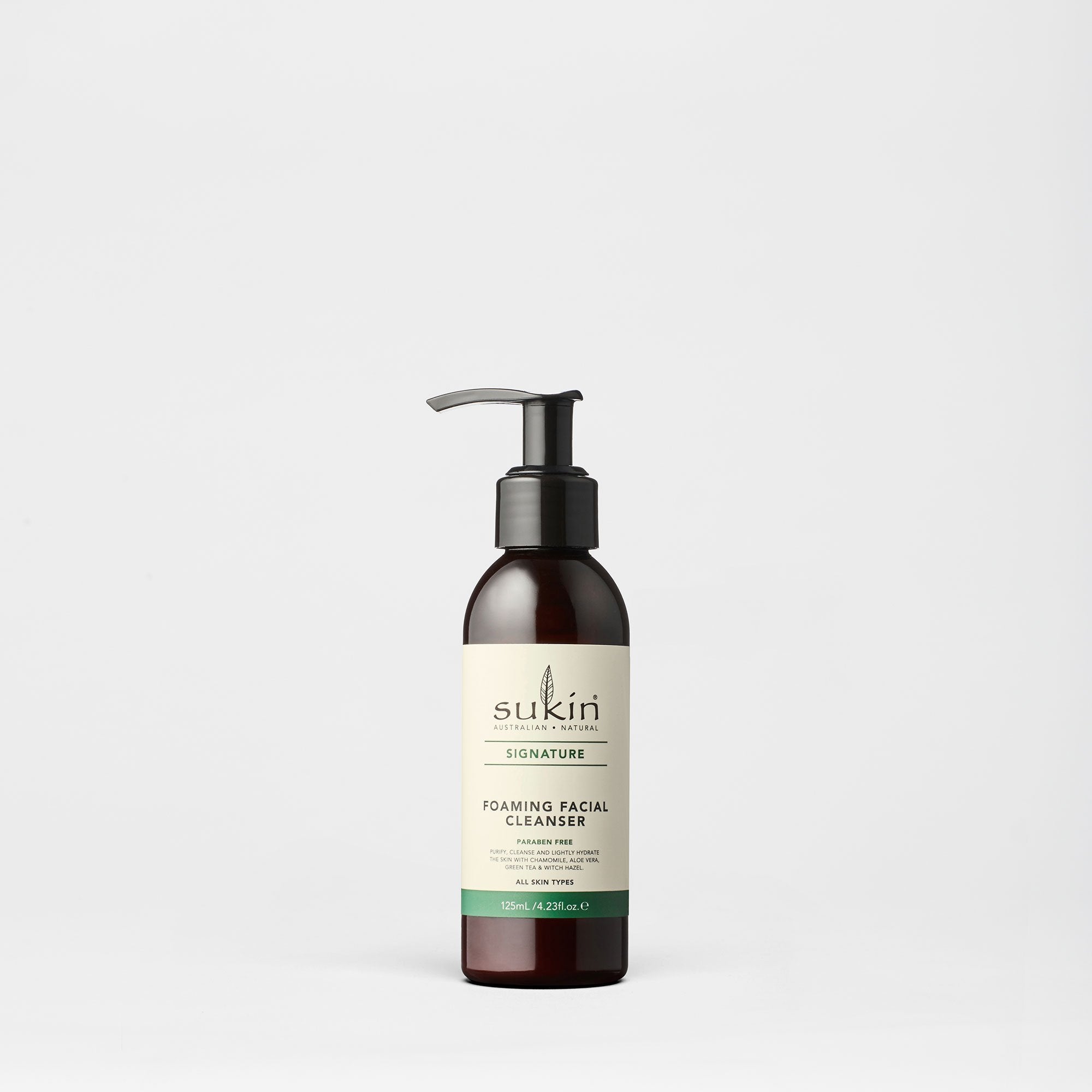 Sukin Natural Foaming Facial Cleanser Pump | Signature 125ml