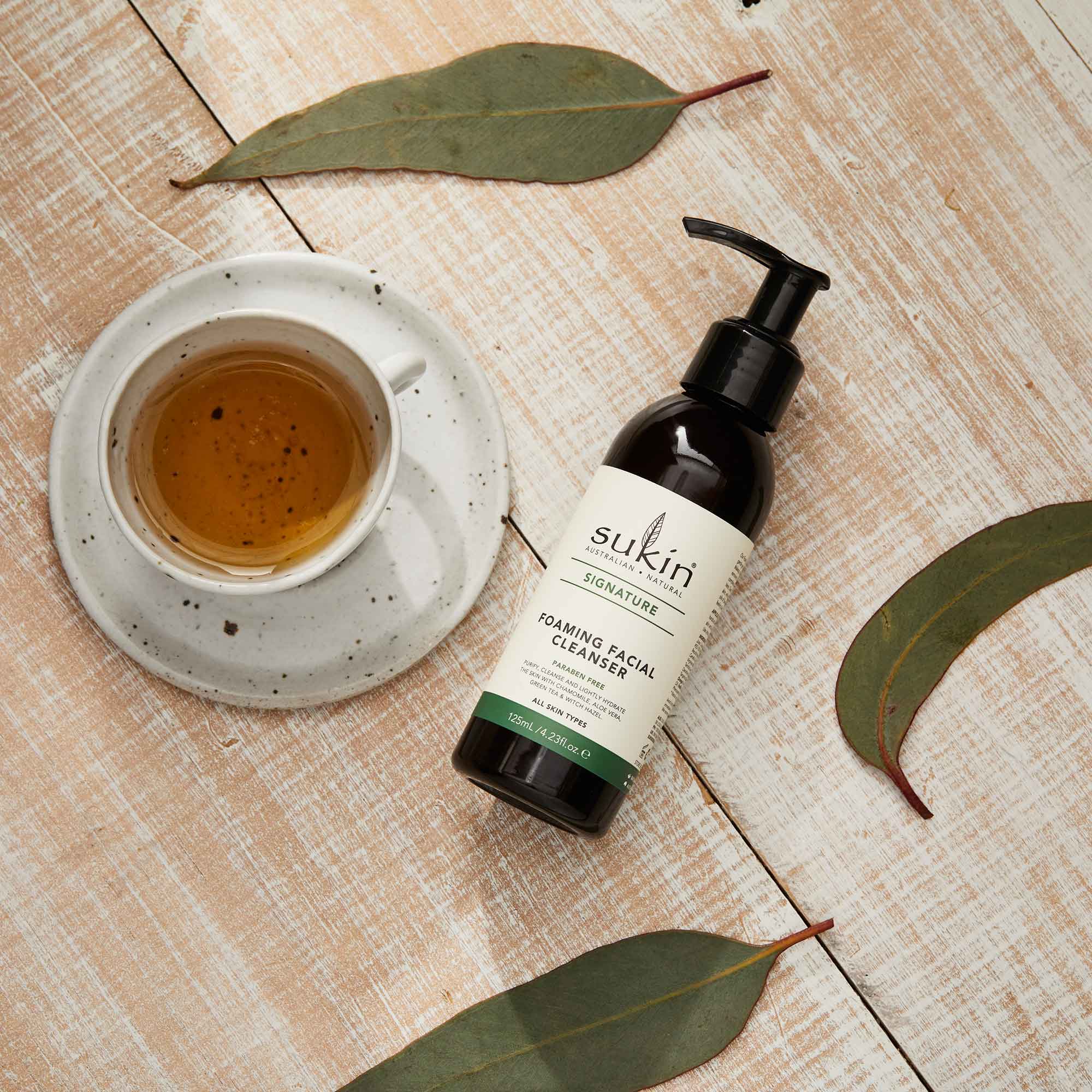 Sukin Natural Foaming Facial Cleanser Pump | Signature 125ml