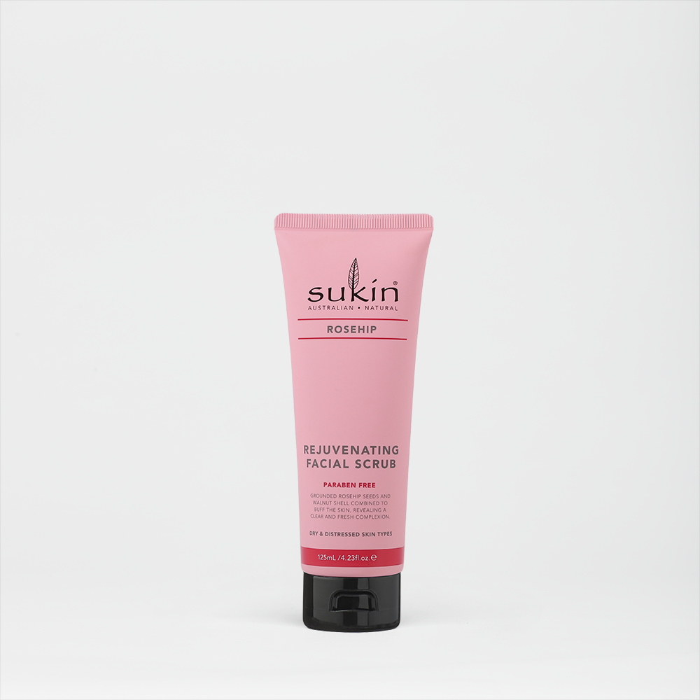 Sukin Natural Rejuvenating Facial Scrub | Rosehip 125ml