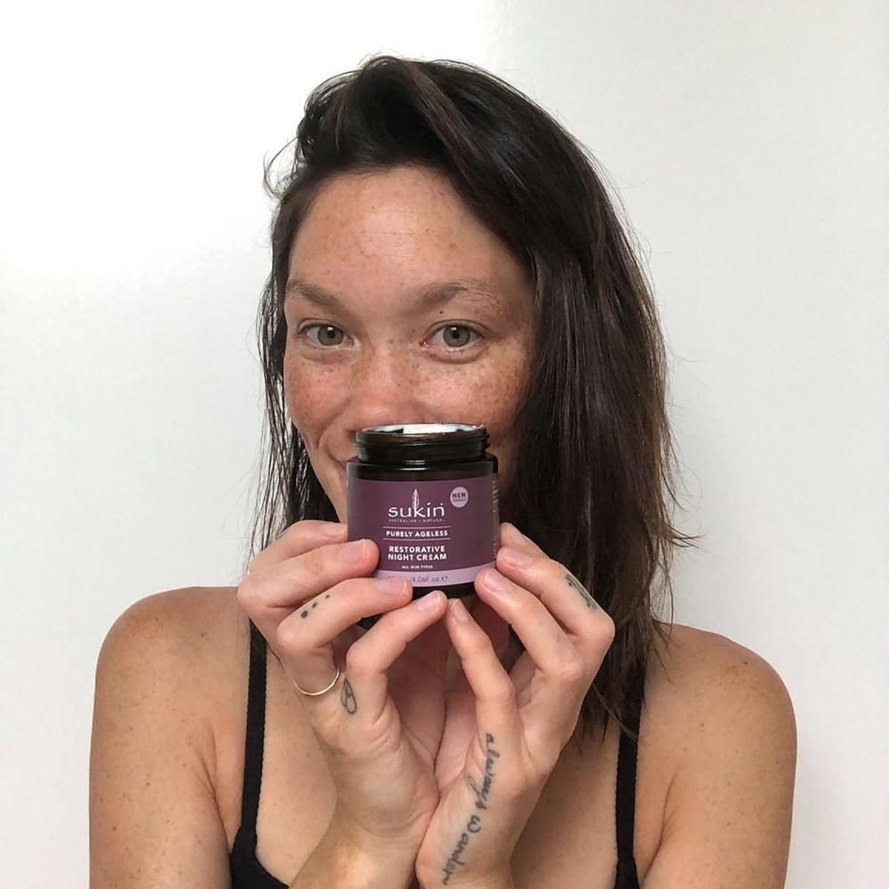 Sukin Natural Restorative Night Cream | Purely Ageless 120ml
