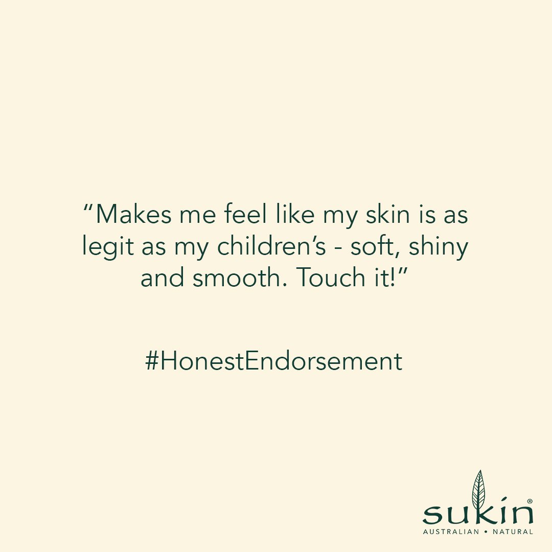Sukin Natural Cream Cleanser Pump | Signature 125ml